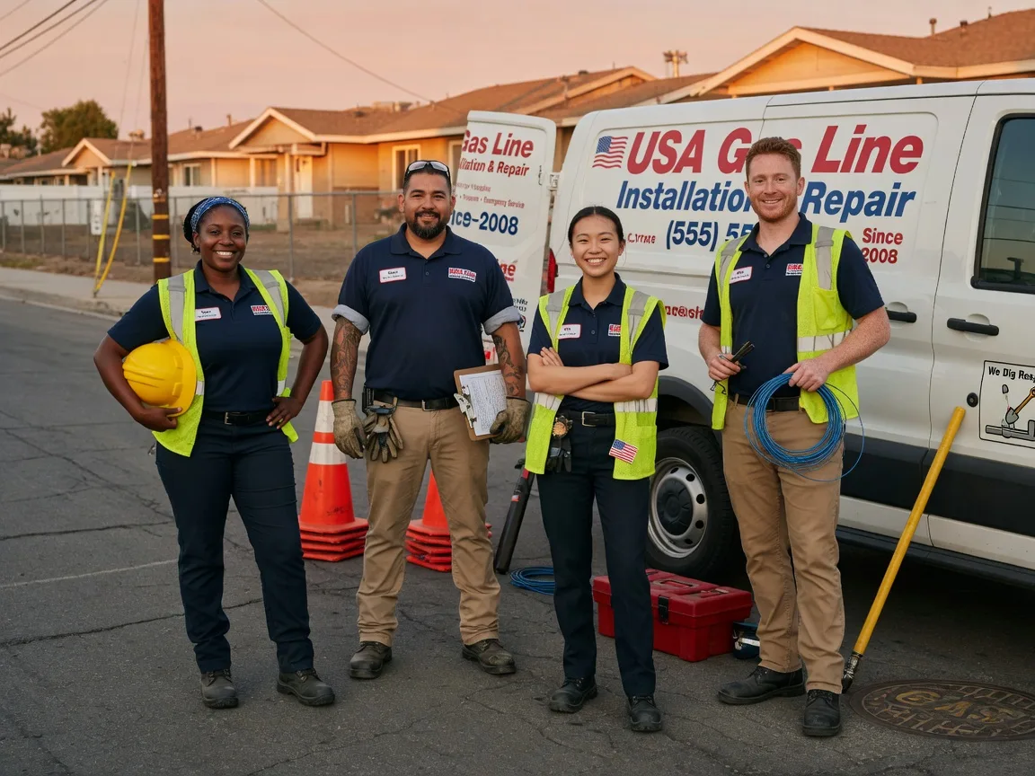 Gas Line Installation company in Heth, AR